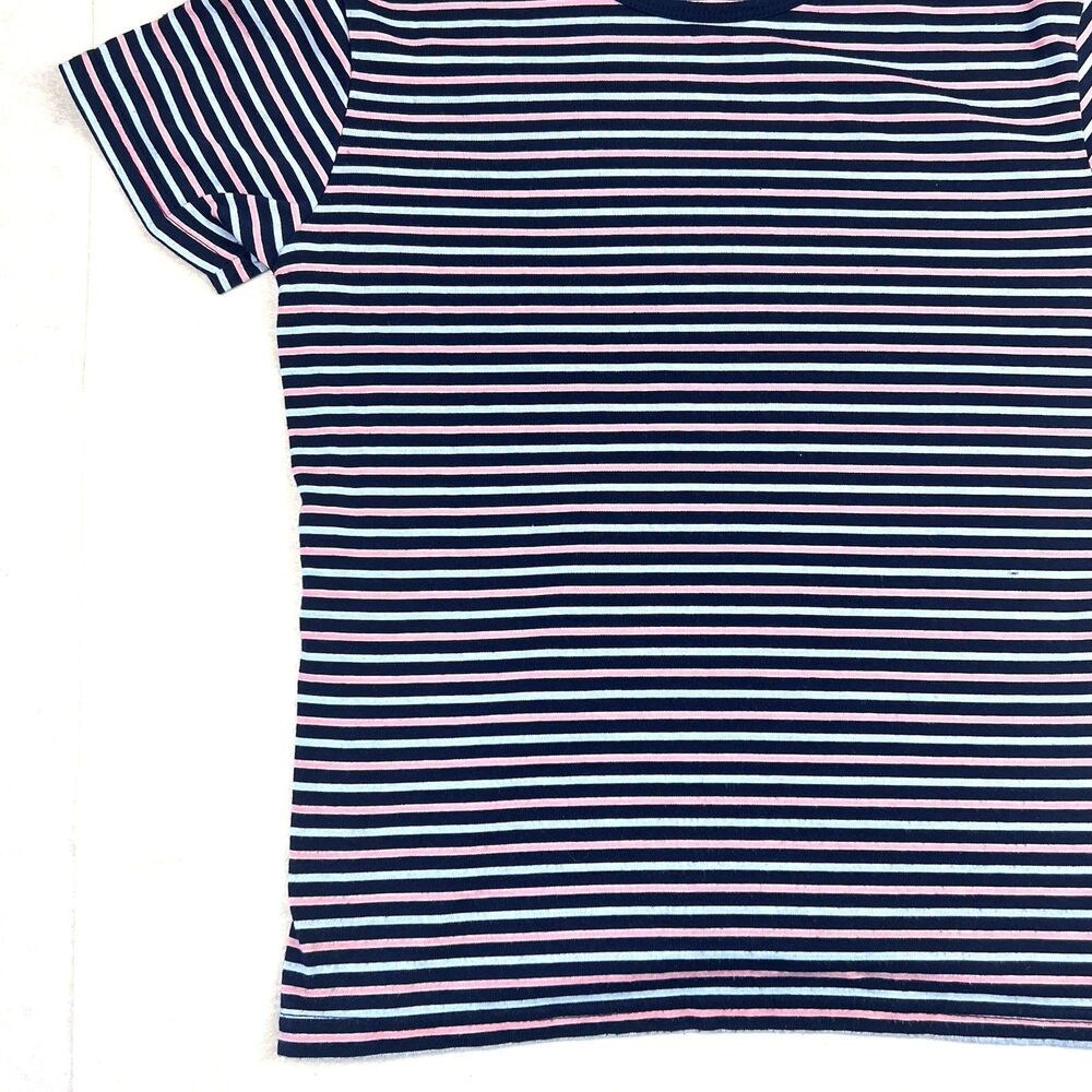 Vintage CAC Action Sportswear Stripped Women Shirt Size S - Picture 2 of 9